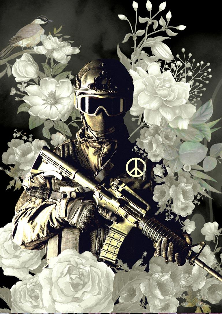 Fredens soldat plakat