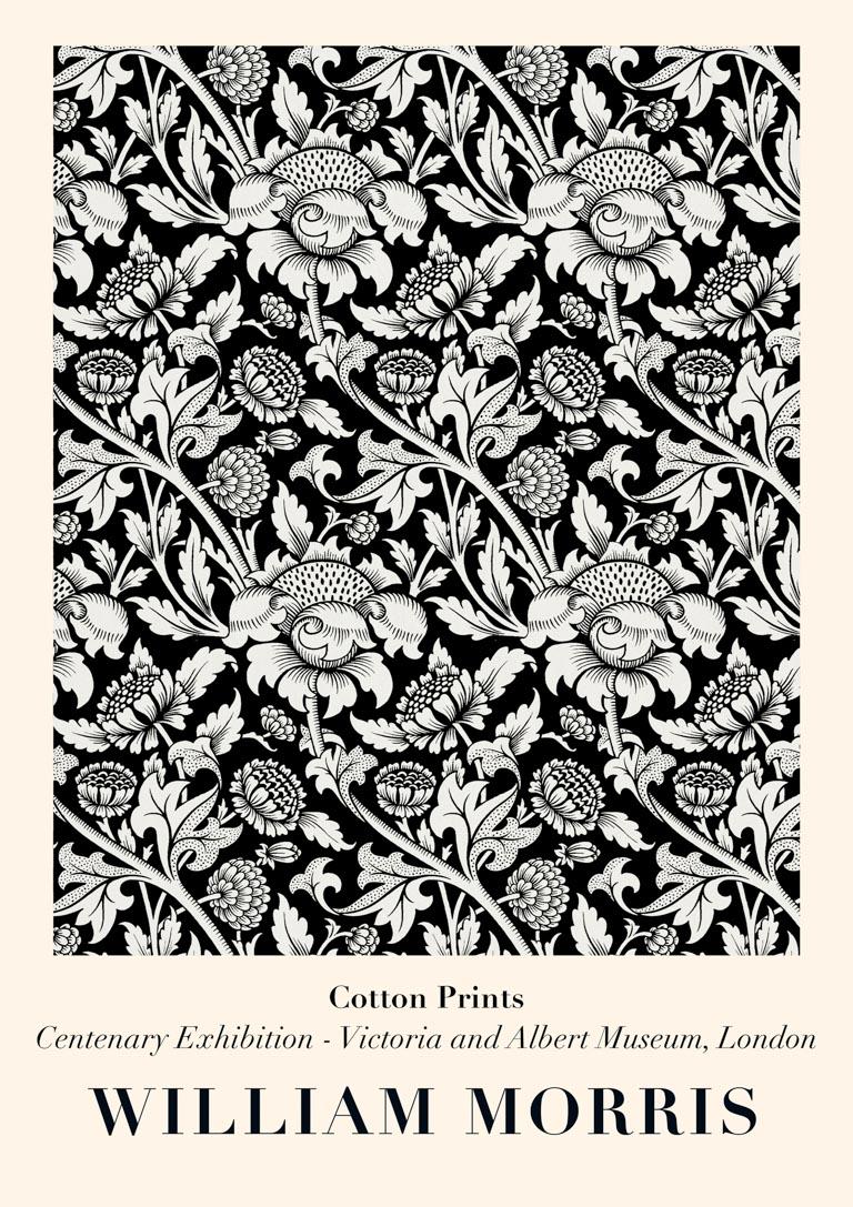 Hvide Blomster – William Morris