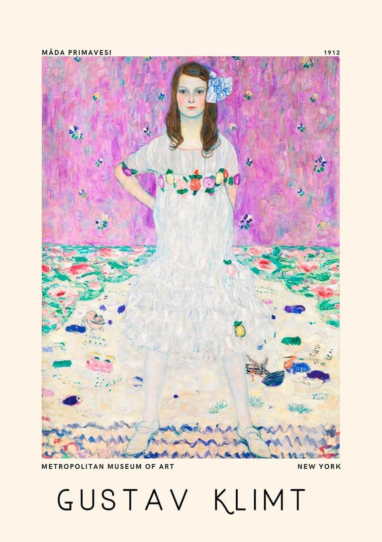 Gustav Klimt - Mäda Privasesi Plakatkunst