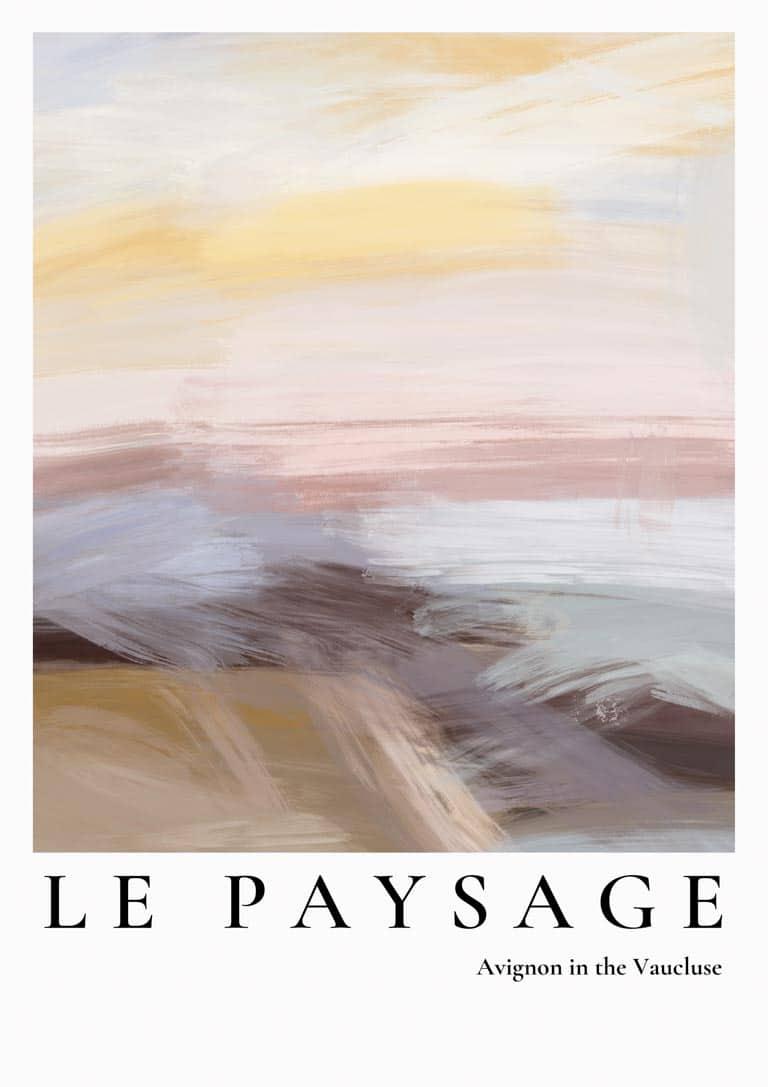 Le Paysage - Avignon i Vaucluse