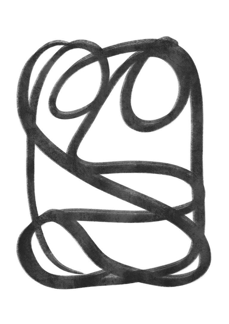 Mysterisk Tegning Plakat