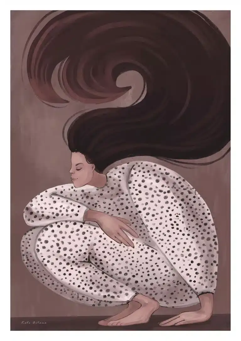 Mit Hår er Kærlighed - Kate Aitana Plakat