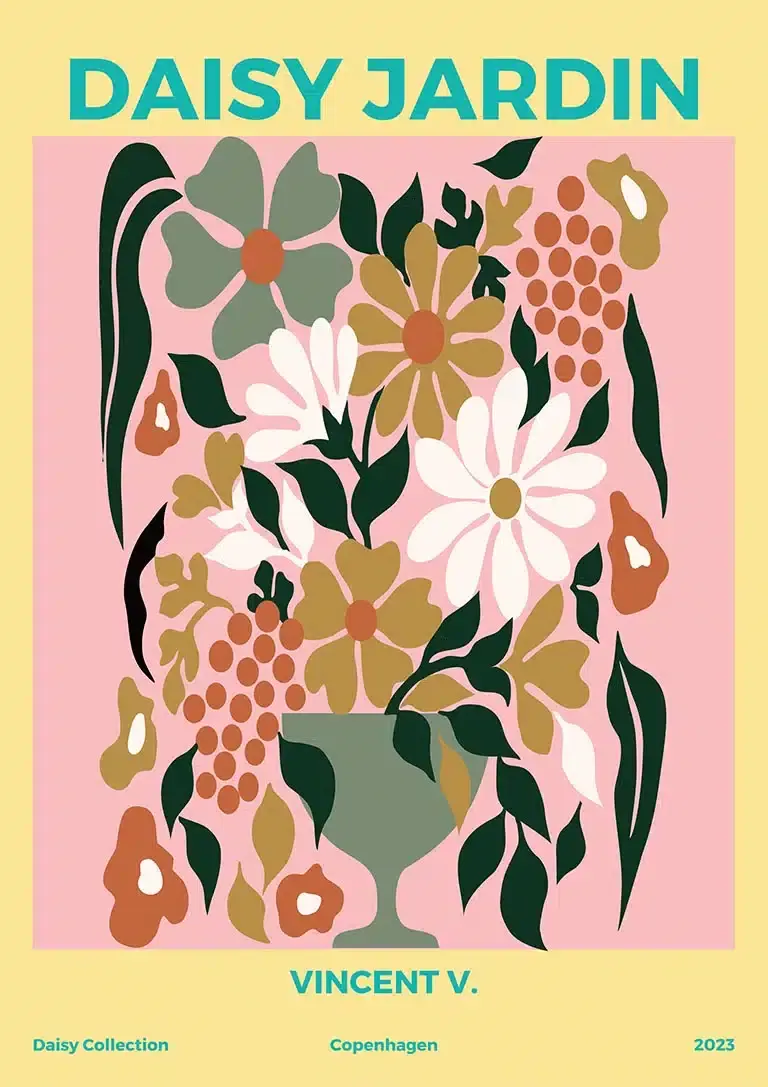 Daisy Jardin No 3 - Vincent V Duftolie