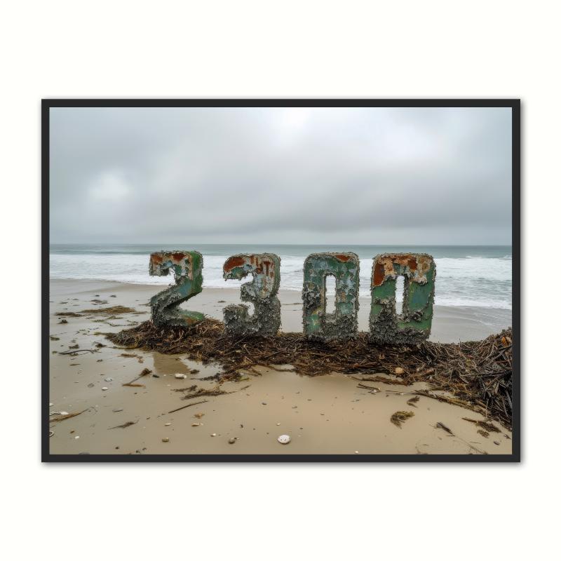 Postnummerplakat med 2300 numre A4 21 x 29,7 cm