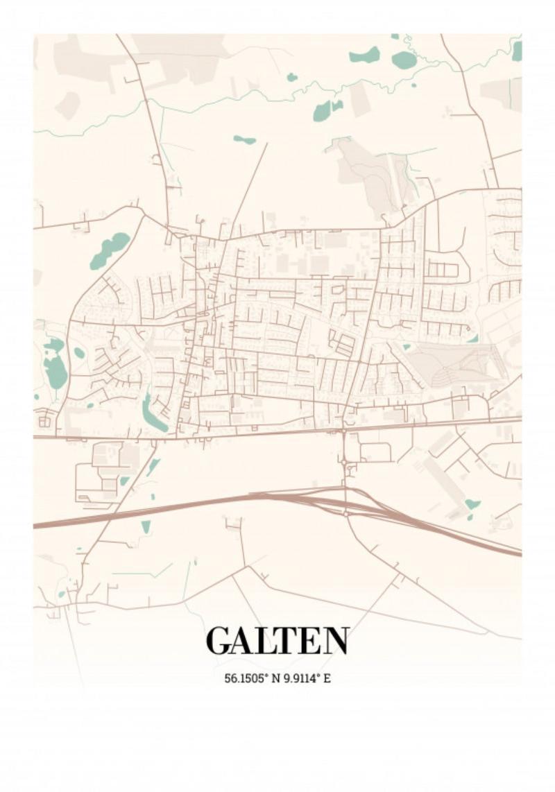 Galten A4 21x30 cm Papirblok
