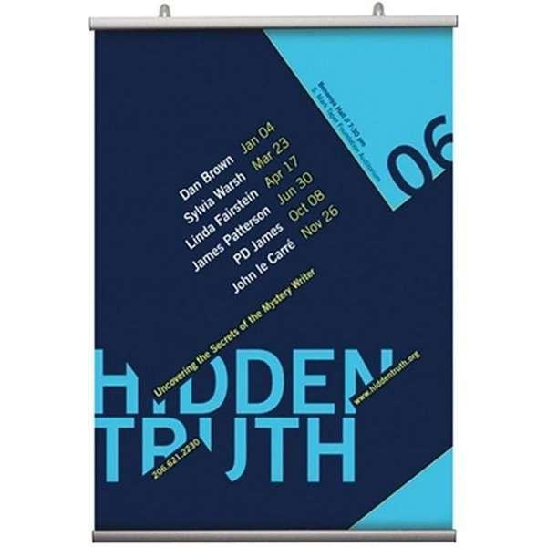 Dobbeltsidet plakatliste - A0 - 85 cm