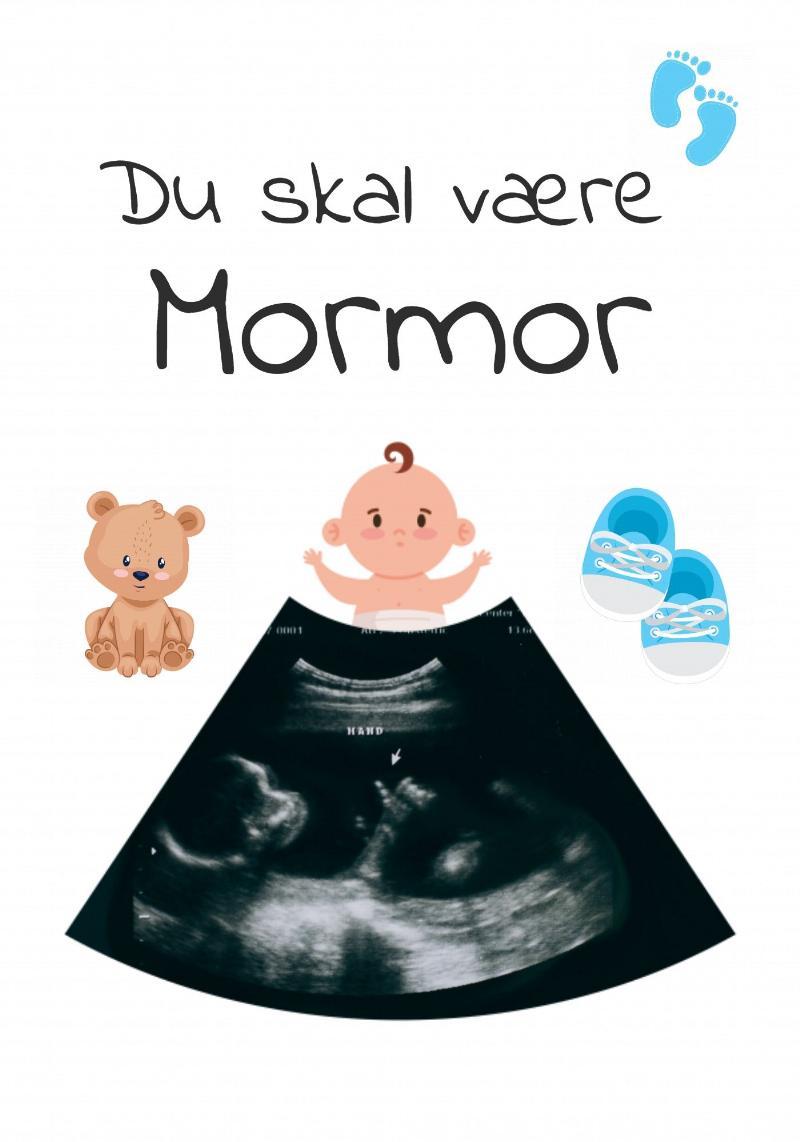 Babyplakat - Du skal være... 21x30 cm (A4)
