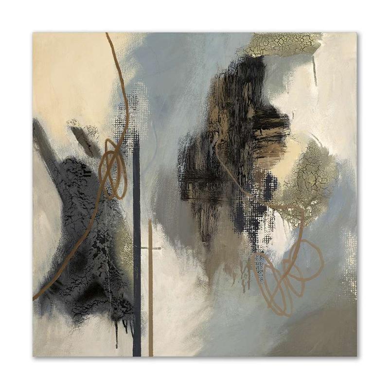 Maleri af Kirsten Bank Iversen - Tinos 120x120 cm