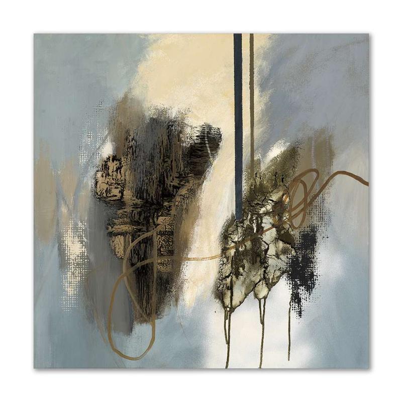 Maleri af Kirsten Bank Iversen - Milos 120x120 cm