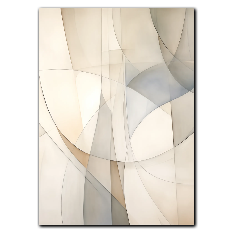Abstraktioner af Lethed No. 4 Plakat A4 Uden Ramme