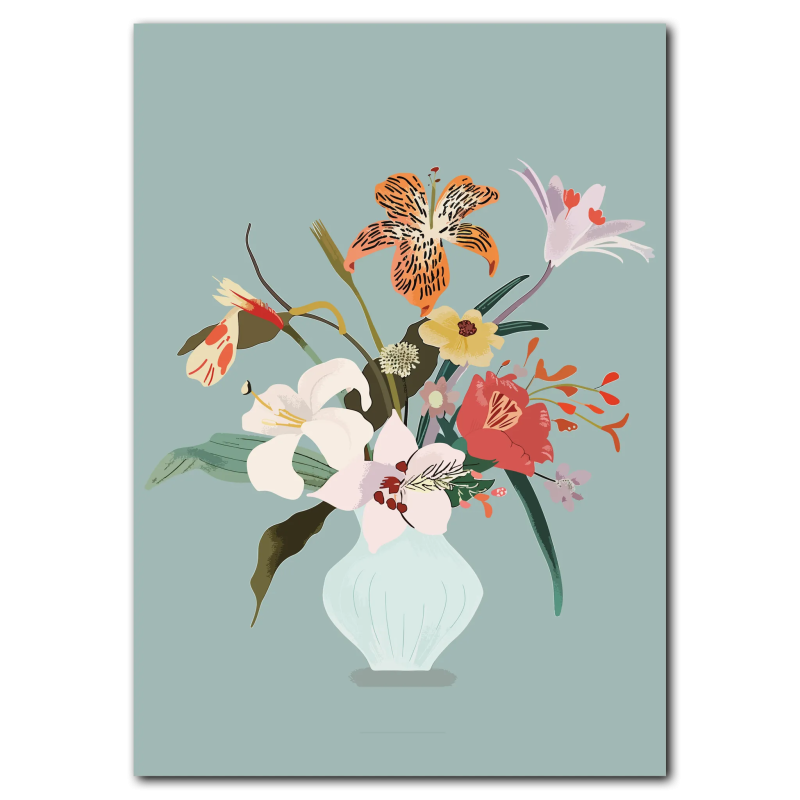 Botanique No. 4 Plakat A4 uden ramme