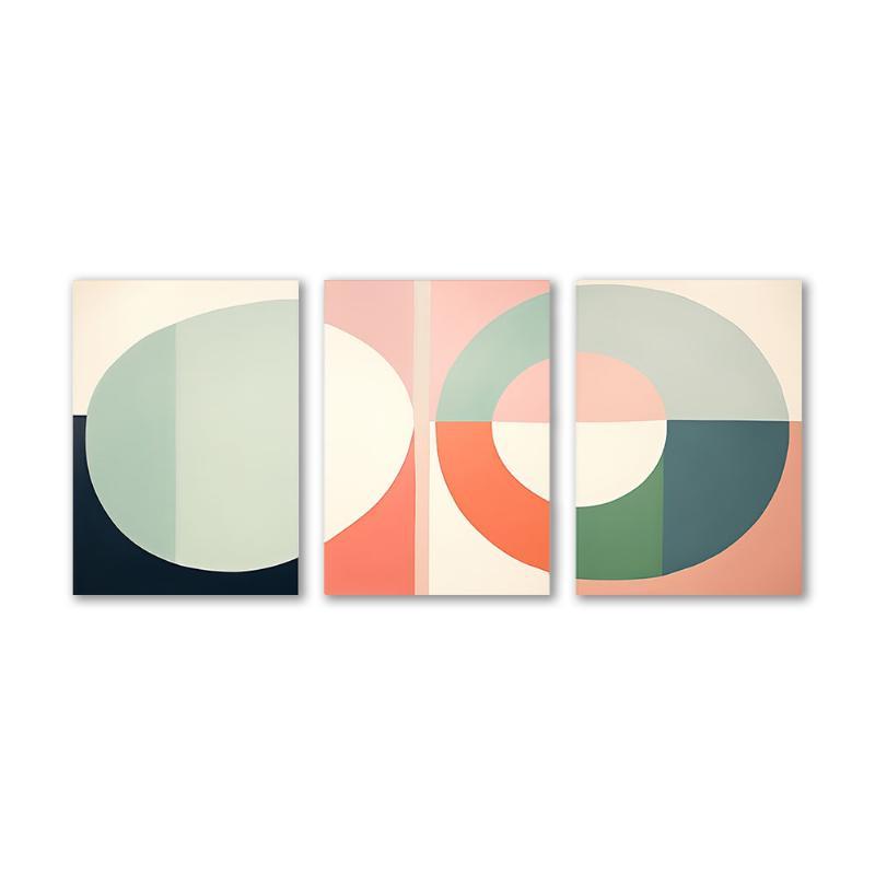 Cirkler 02 (3 stk) – 50x70 cm – Uden svæveramme