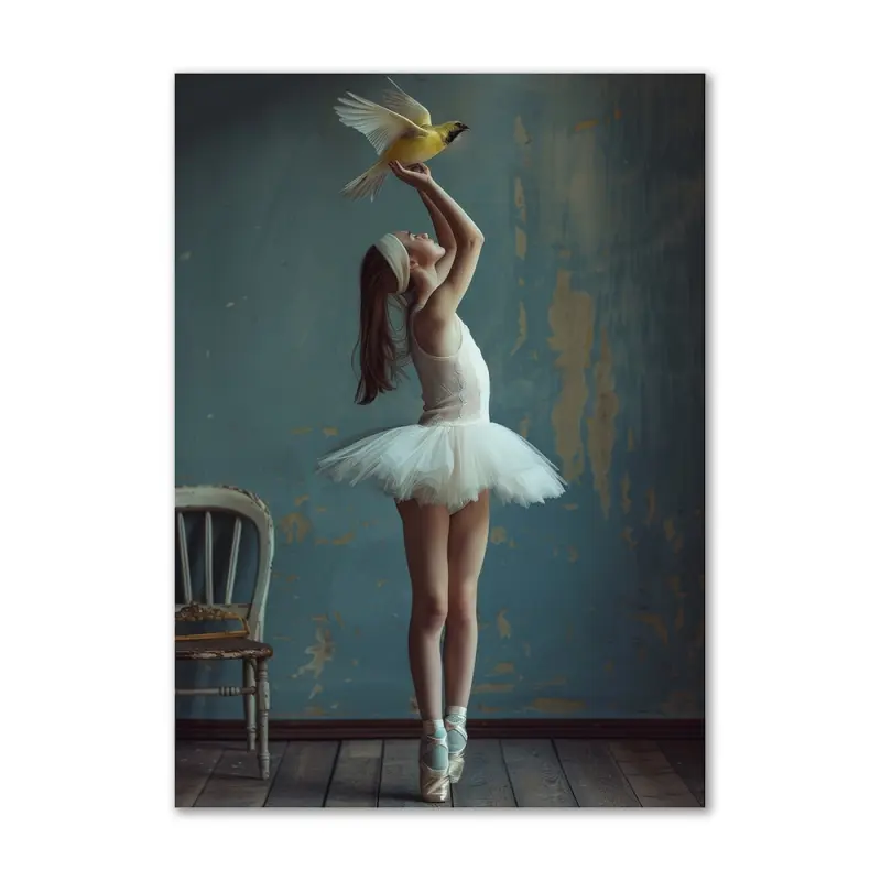 Ballerina Drøm - 100x140 cm - Ingen