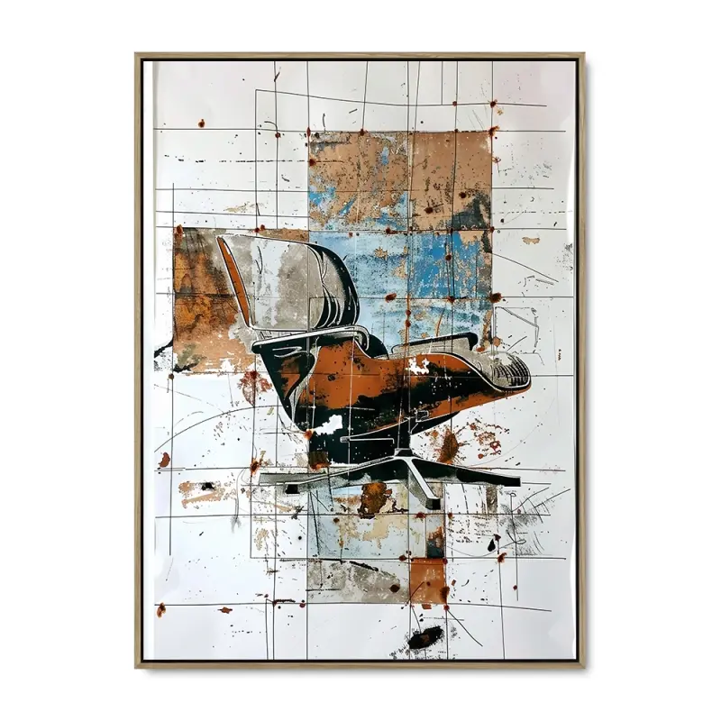 Krop Platform - 90x120 cm - Ege Træramme
