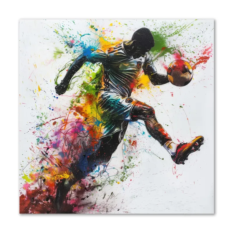 Bold Strike – 120 x 120 cm. – Ingen