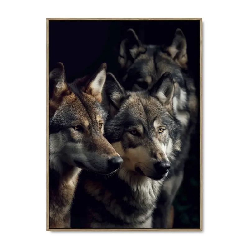 Broderskab - 70x100 cm - Ege ramme