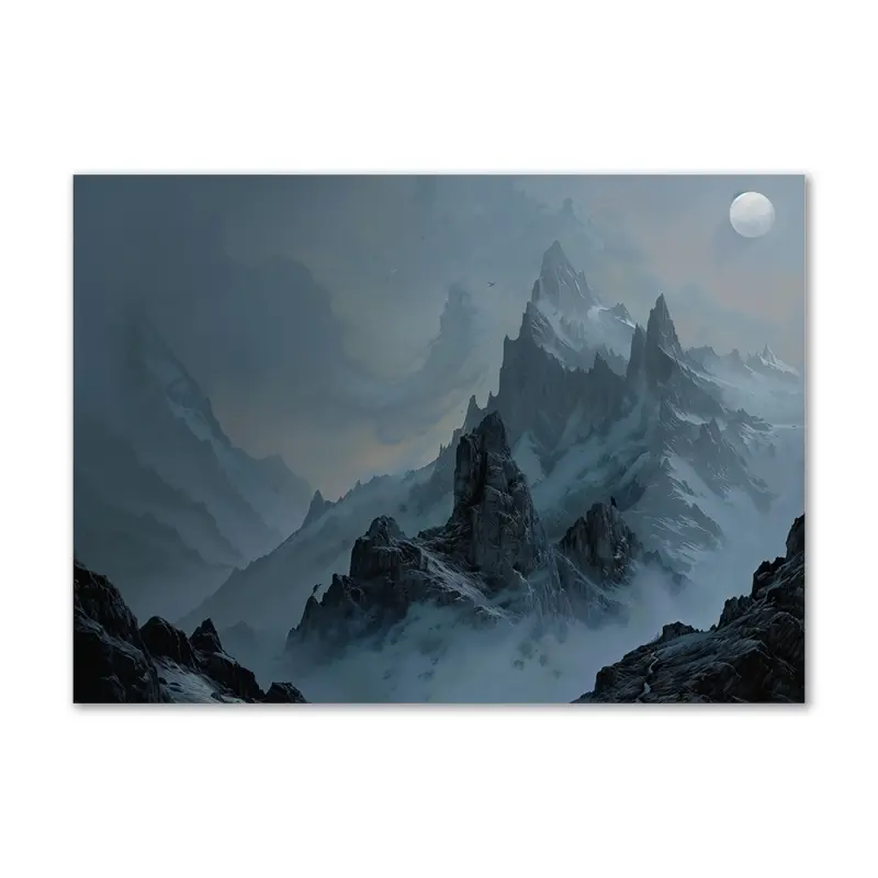 Frosne Højder - 60x80 cm - Uden ramme