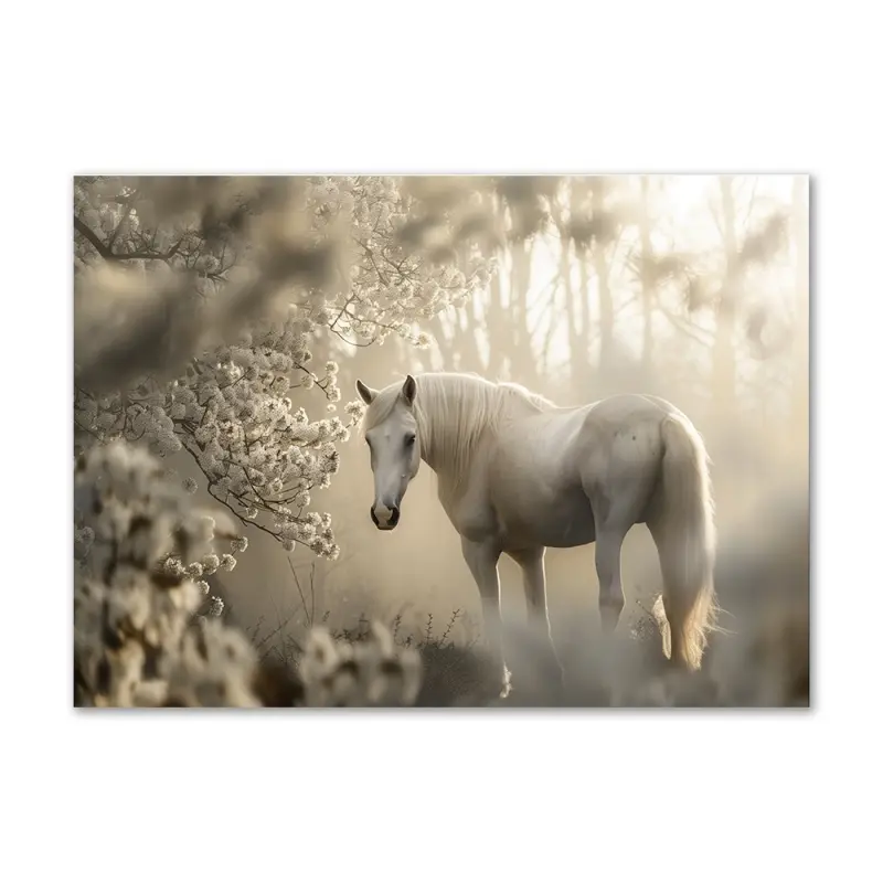Græsning med Elegance - 70x100 cm. - Ingen