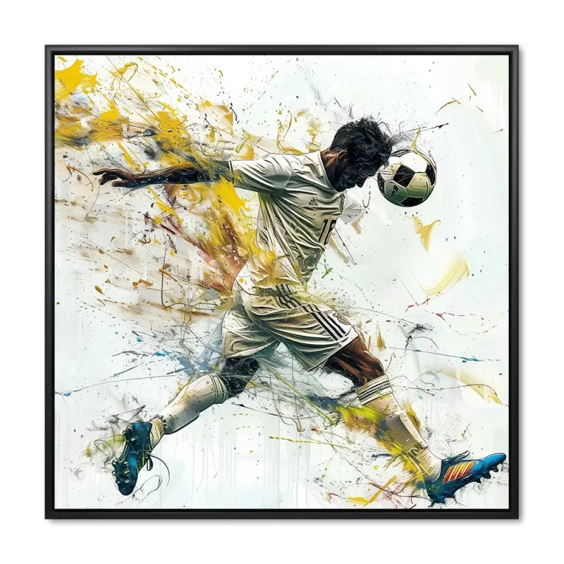 Kraftig plakatramme – 100x100 cm – Sort