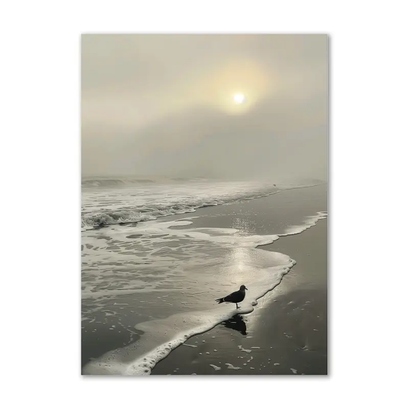 Kystens Ro – 100x140 cm – Ingen