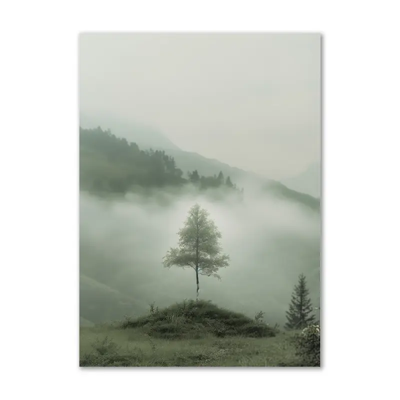 Ensom Vagt - 90x120 cm - Ingen