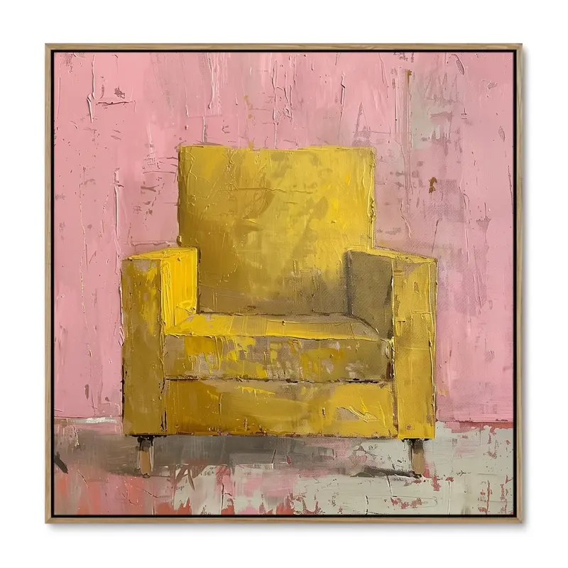 Gul Elegance - 80x80 cm - Ege ramme