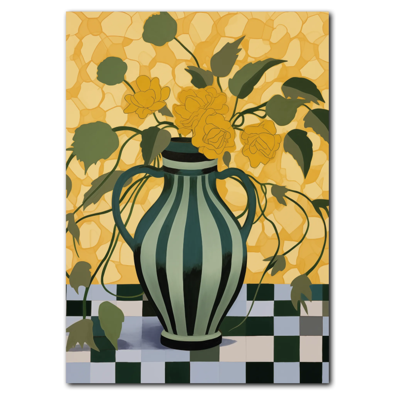 Gylden Harmoni Plakat 21x30 cm (A4) - Uden ramme