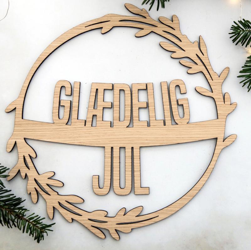 Julekrans i Eg - Glædelig Jul fra Living Nature