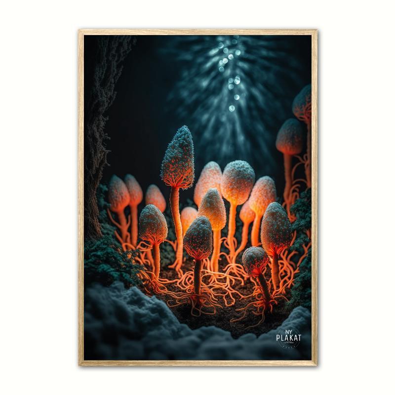 Magiske Svampe Plakat Nr. 6 21 x 29,7 cm