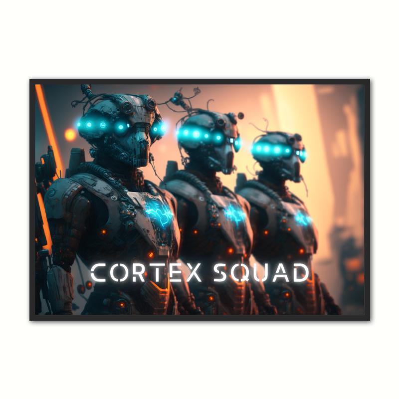 Cortex Squad plakat - Android 21, A4 21x29,7 cm