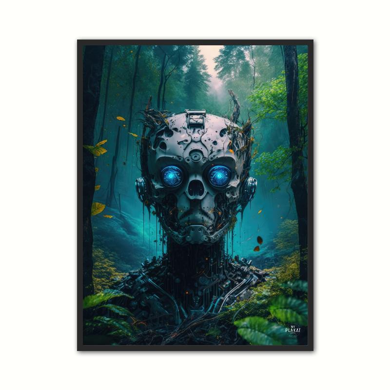 Plakat: Forest Mindstorm System No. 6 - A4 21x29,7 cm