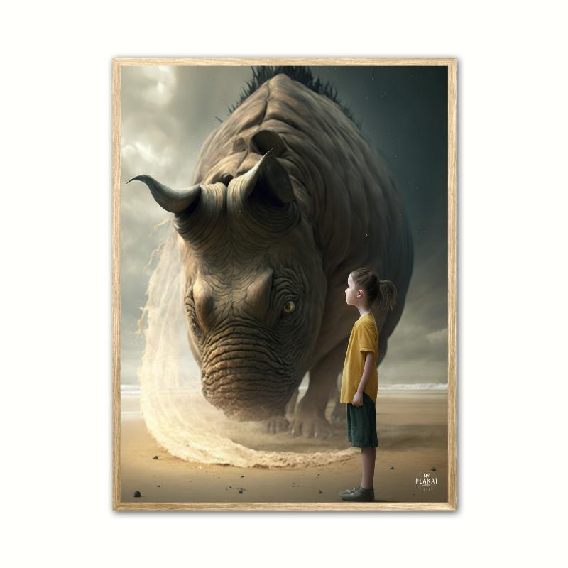 Plakat med Little Big Help A4 21 x 29,7 cm