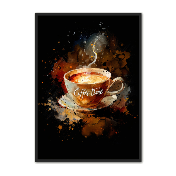 Kaffe Plakat 58 - Kunstværk til Kaffeelskere