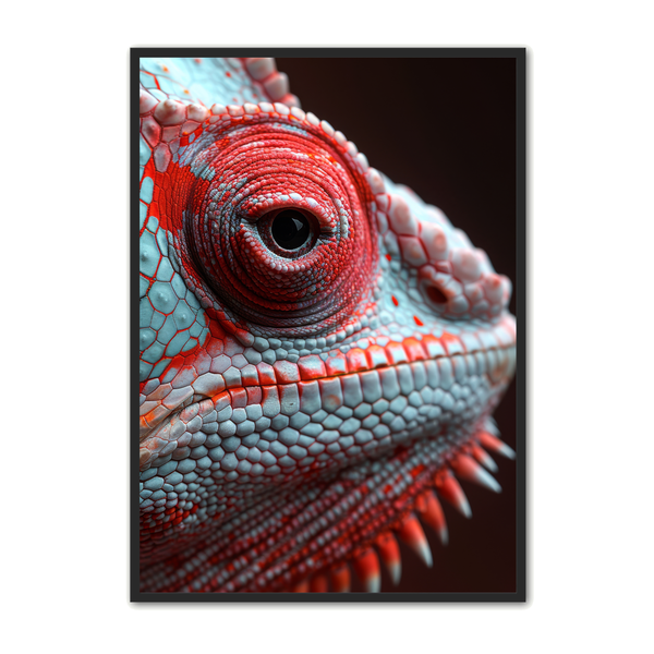 Kamæleon Plakat 11 x 17 cm
