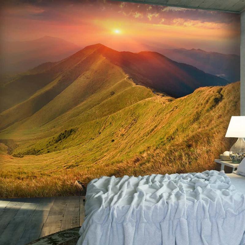 Fototapet: Efterårslandskab i Karpaterne