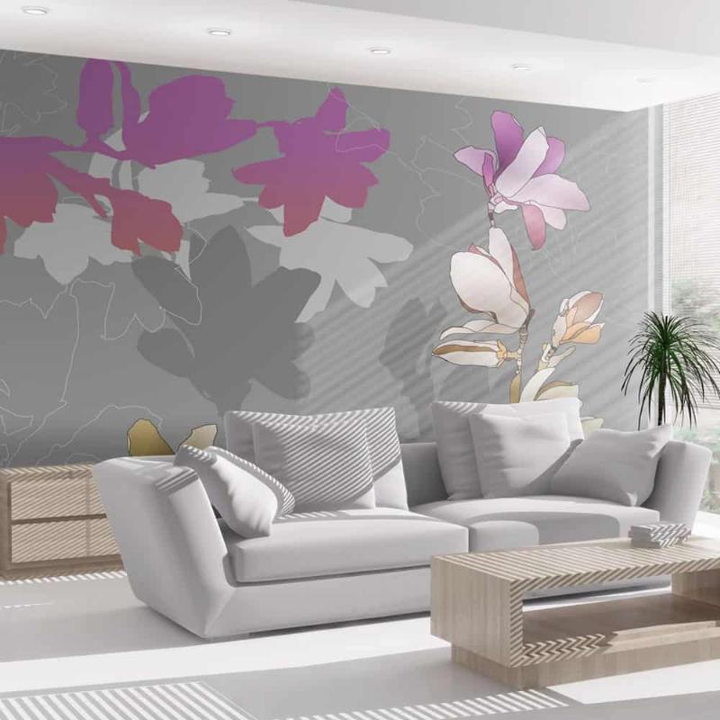 Pastel Magnolia Fototapet