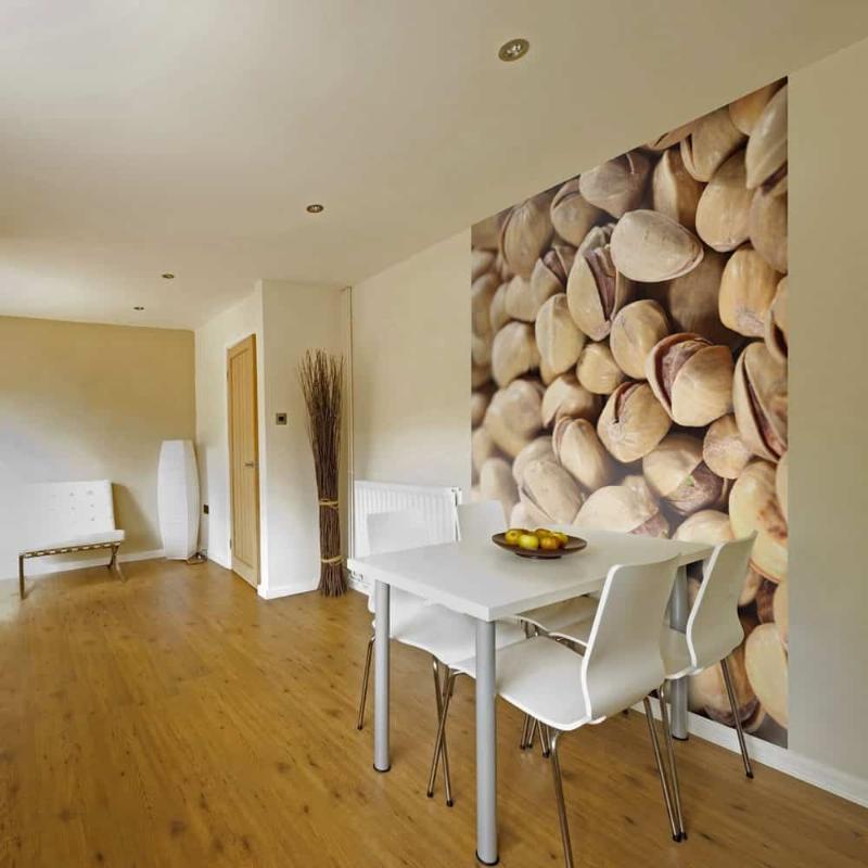 Fototapet med pistacie dessertmotiv