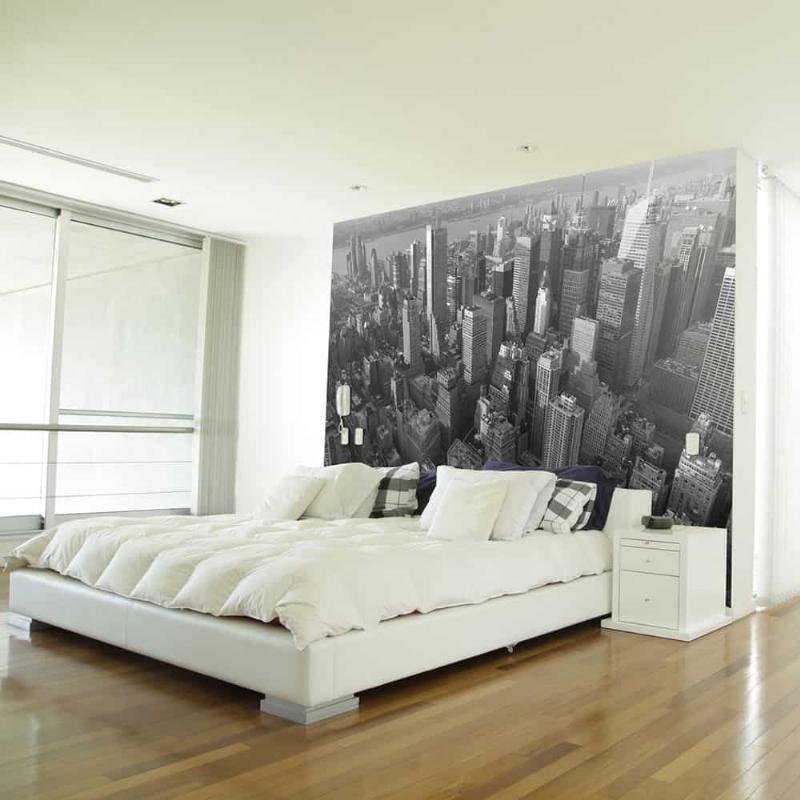 Fototapet New York: Skyskrabere fra oven