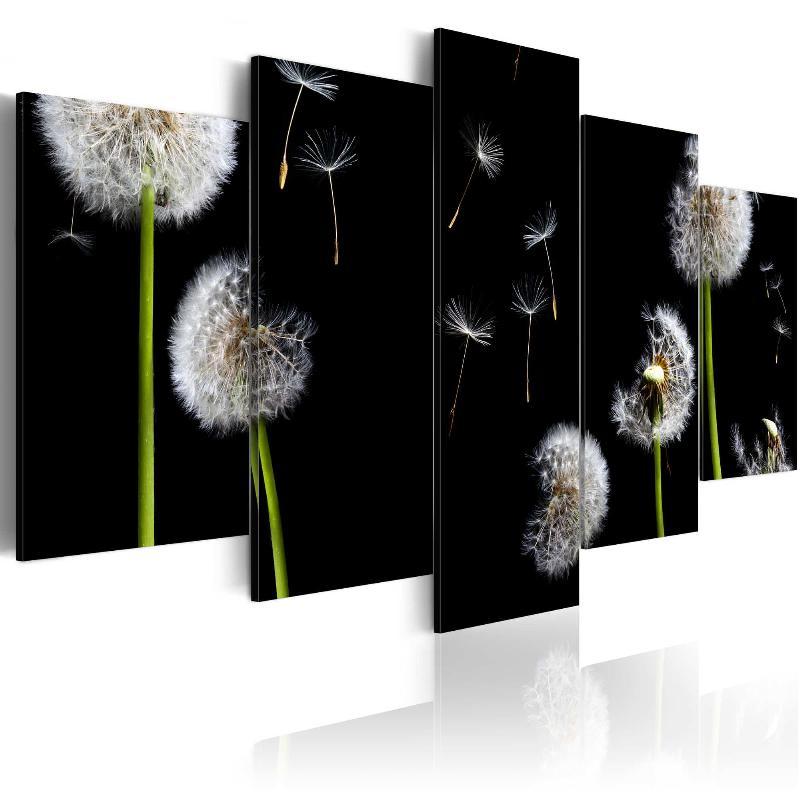 Dandelion Lærredstryk - Mod Frihed