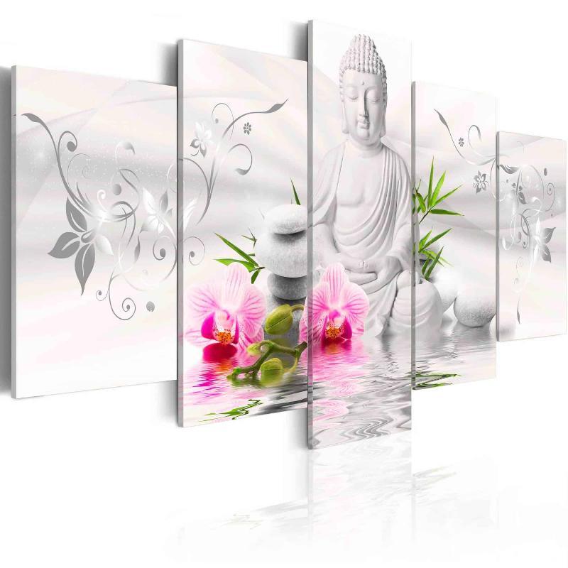Lærredstryk af Pearl Buddha
