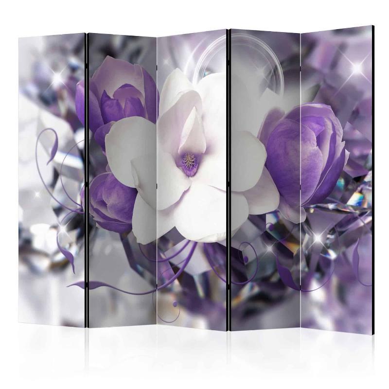 Skærmvæg i lilla - Purple Empress II