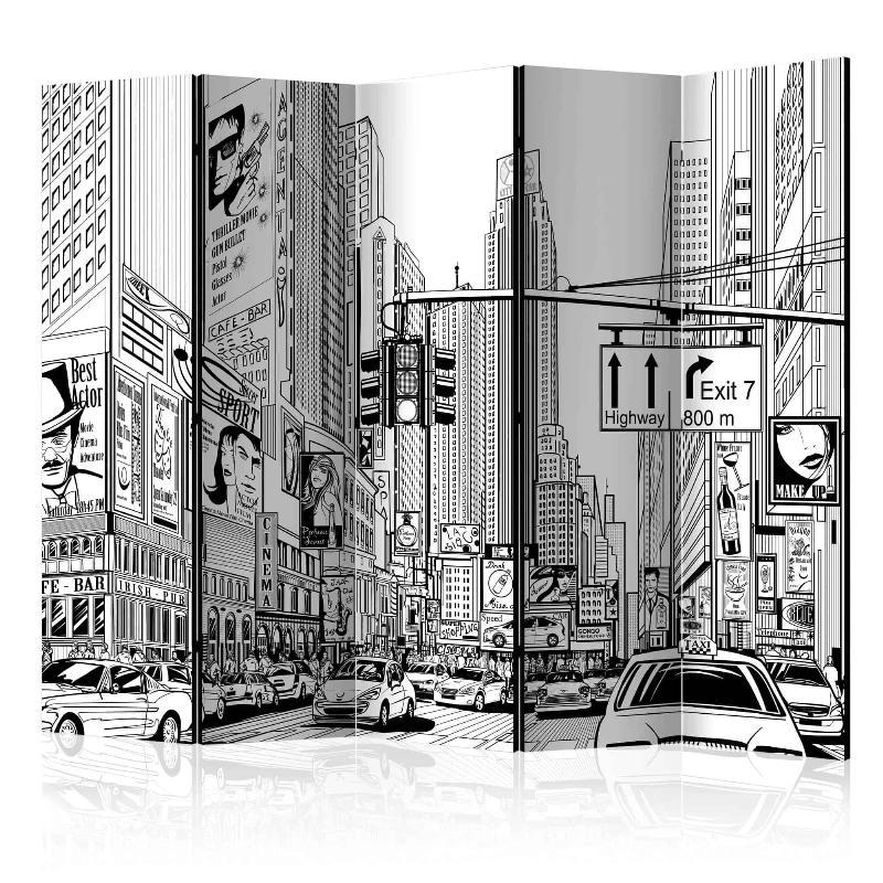 Skærmvæg Street i New York II