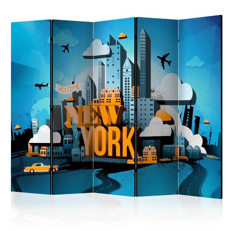 Skærmvæg New York - Velkommen II