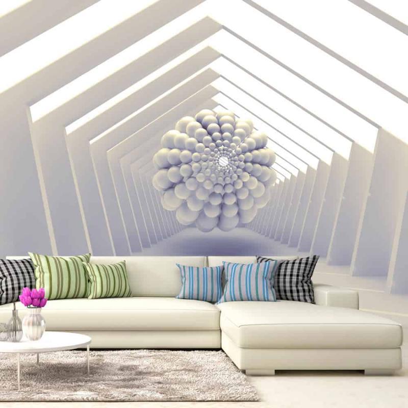 Futuristisk Fototapet: Portal til Fremtiden