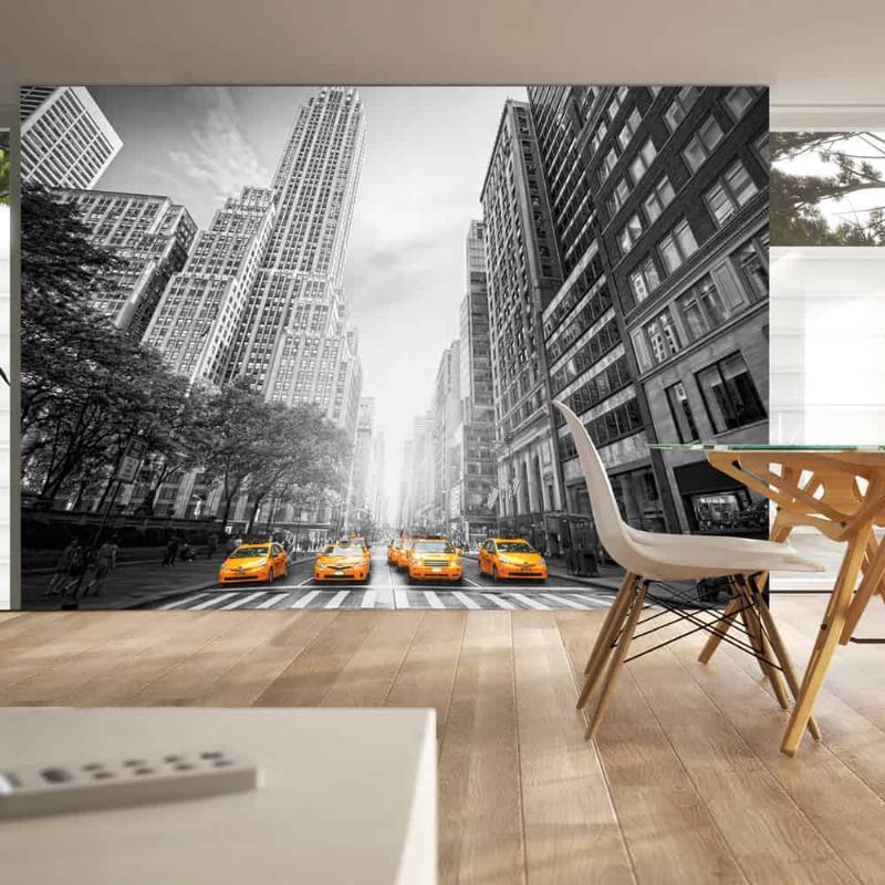 Fototapet New York – gule taxaer