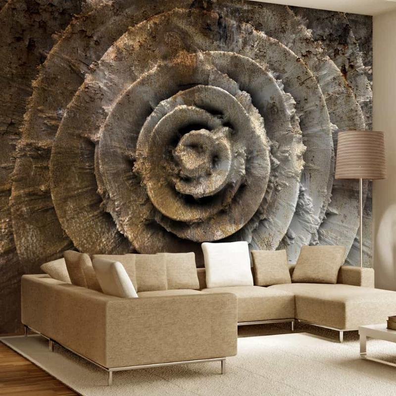 Fototapet med ørkenrose design