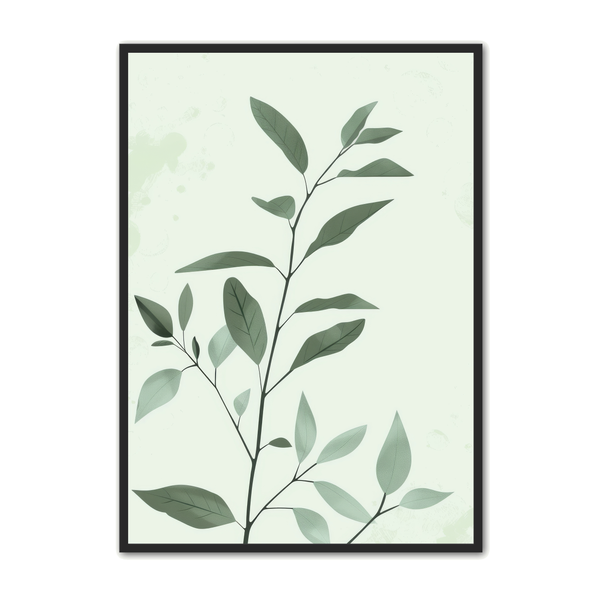 Minimalistisk Plakat 14 – Grøn Design