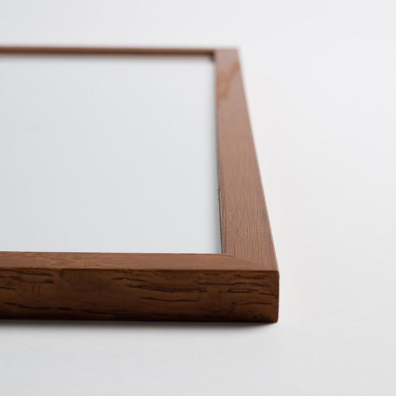 Mørk Egetræsramme 21x30 cm