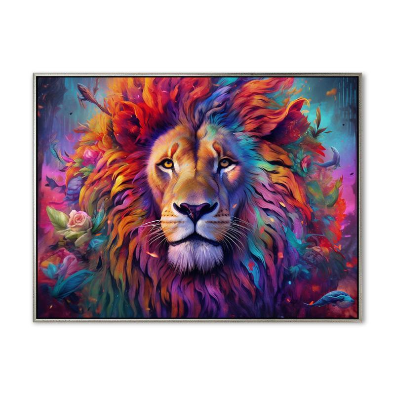 Festløve – 90x120 cm – Sølv svæveramme