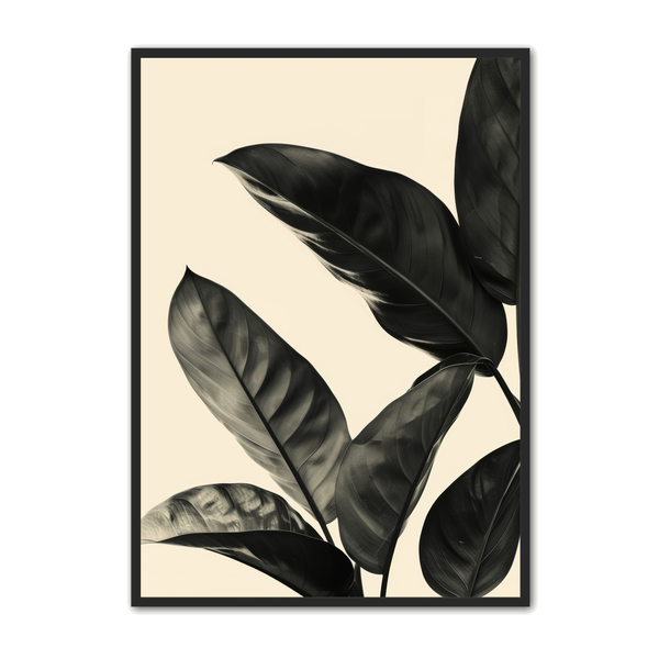 Plakat med planteillustration 18